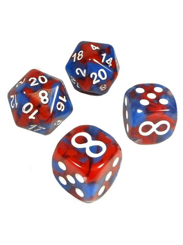 Set de dés (2d20 + 2d6 Torg Eternity)