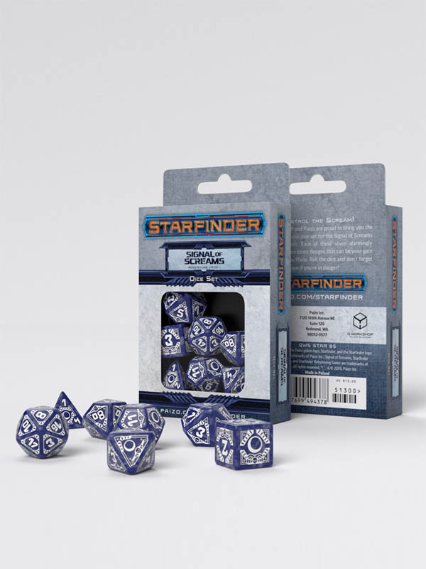 Set de dés Signal Hurlant