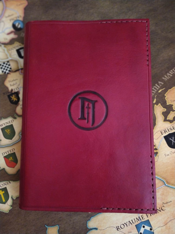 Couverture en cuir au Format A5