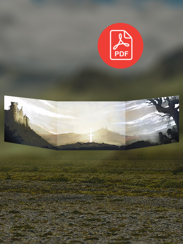 Livret de l'Argyle (MJ) + Ecran 3 volets en PDF