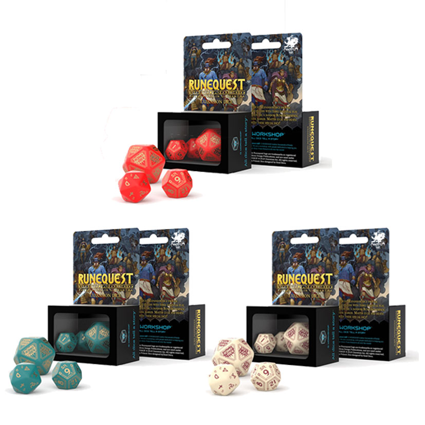 Set de 3 dés spéciaux