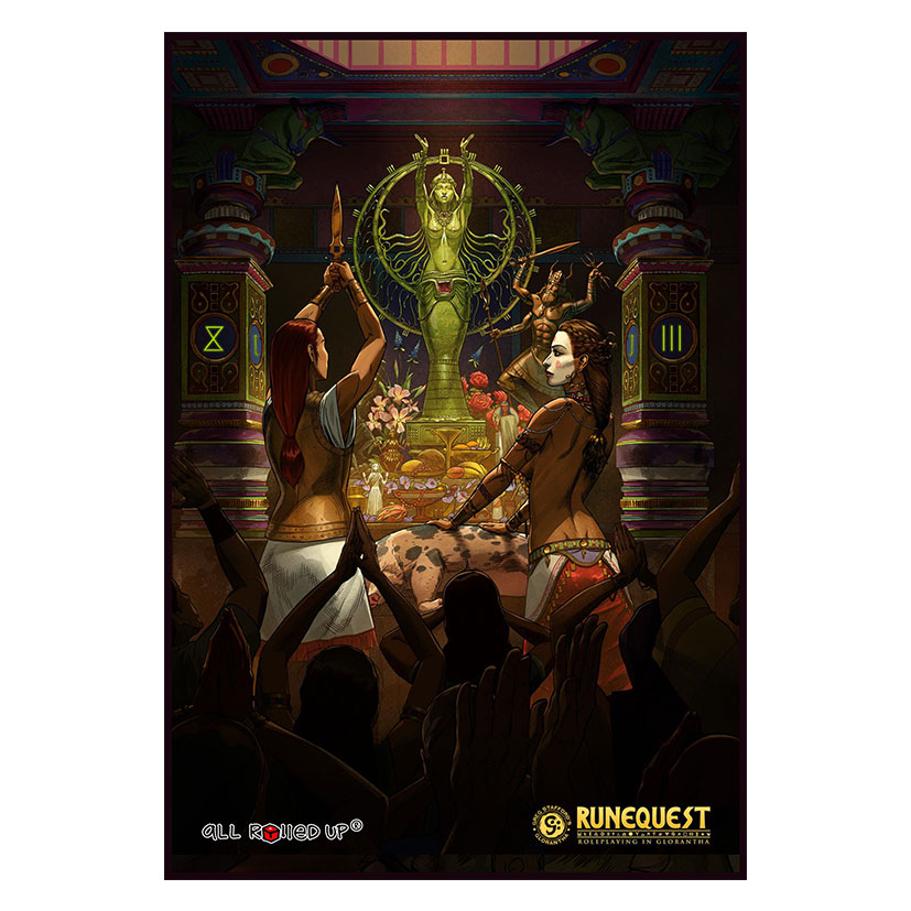 All rolled up : Ceremony