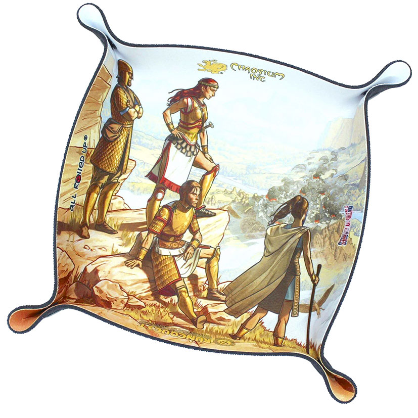 Dice tray : the smoking ruin