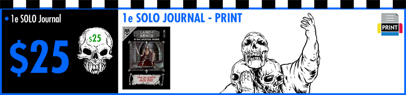 ADD-ON - $25 - SOLO JOURNAL - PRINT
