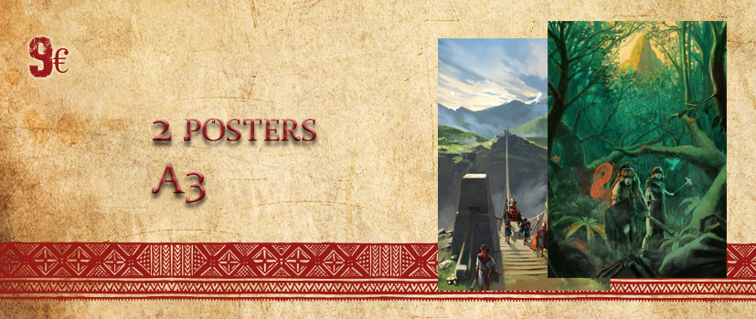 2 Posters A3 - Sapa Inca