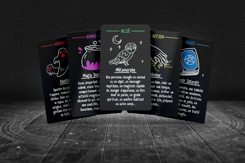 RPG StoryMaker Deck de 60 cartes (Digital)