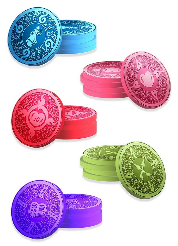 RnP - Set de Jetons de poker 5E