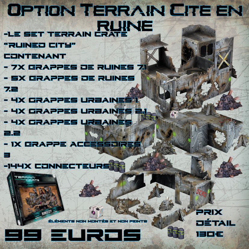 Terrain: Cité en ruine