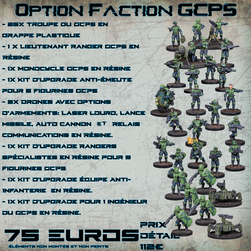 Bundle de faction: G.C.P.S.