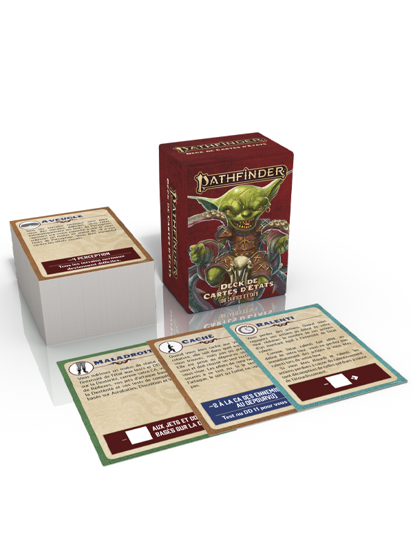 Pathfinder 2 - Deck de Cartes d'états