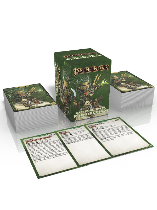 Pathfinder 2 - Cartes de sorts Primordiaux