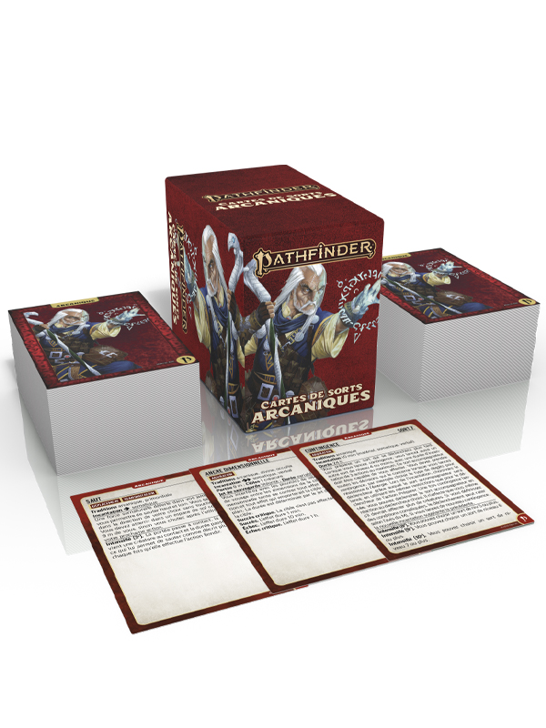 Pathfinder 2 - Cartes de sorts Arcaniques