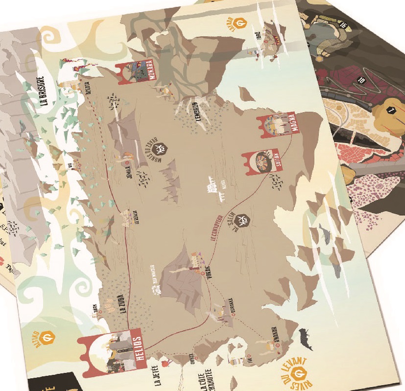 Poster A2 - Carte Aube / Hélios