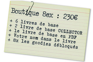 Offre boutique 8ex : 6 LDB + 2 LDB collector
