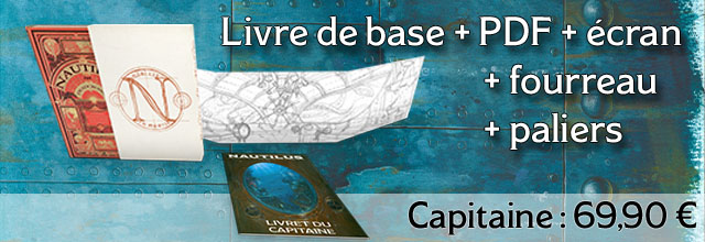 Capitaine (Livre de base + Fourreau + Ecran + Paliers)