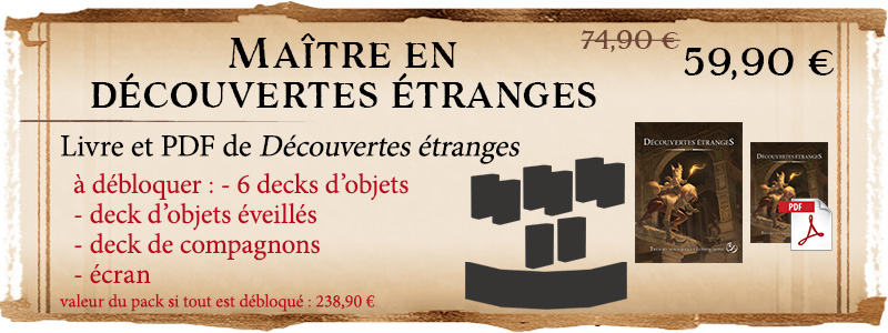 Maître en découvertes étranges