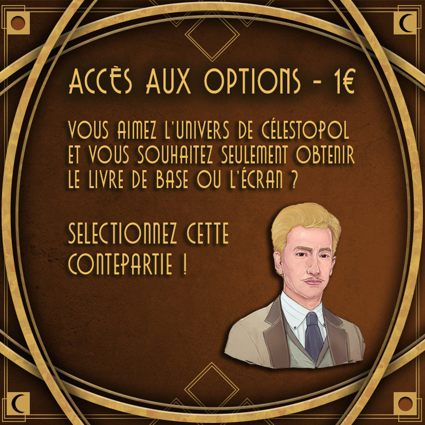 Accès aux options