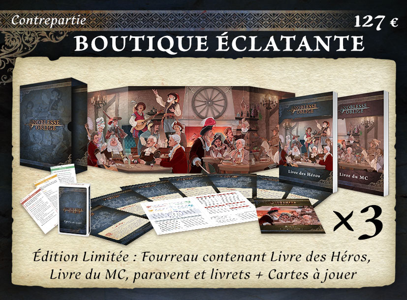 Boutique éclatante (3 + 3)