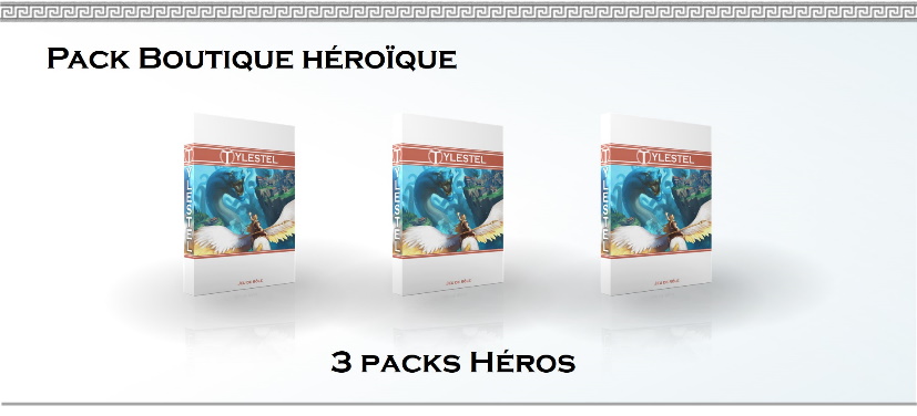 Pack Boutique héroïque