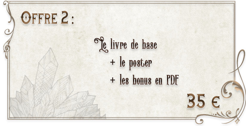 OFFRE 2 : Livre de base + poster + bonus PDF