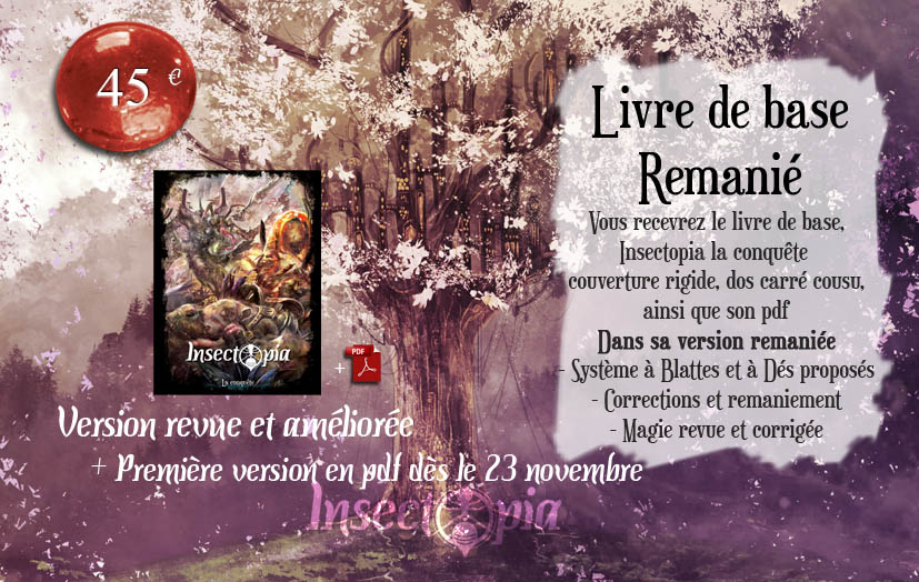 Insectopia, la Conquête - Livre de base amélioré
