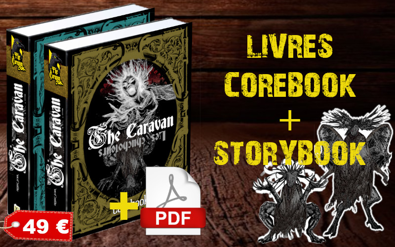 Pack Corebook & storybook imprimés