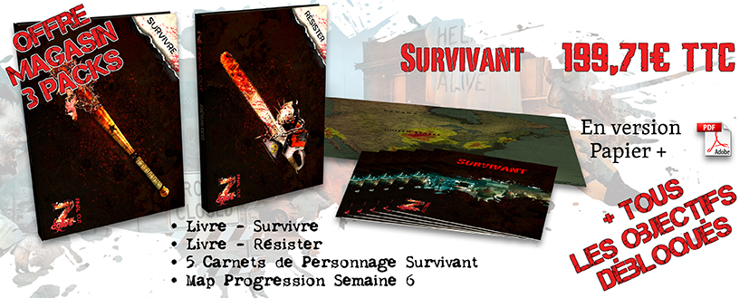 Magasin 3 x Survivant
