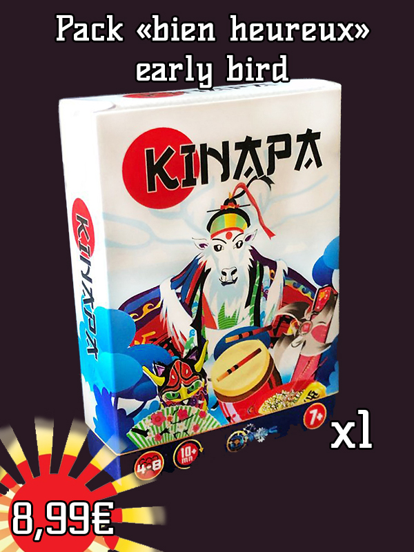 Pack bienheureux ( early bird )