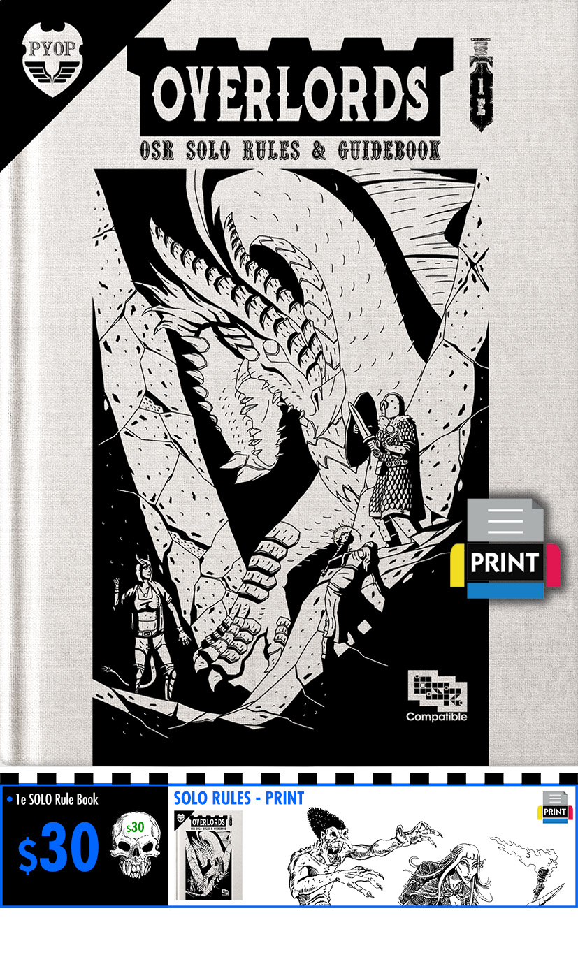 $30 - SOLO RULES - PRINT