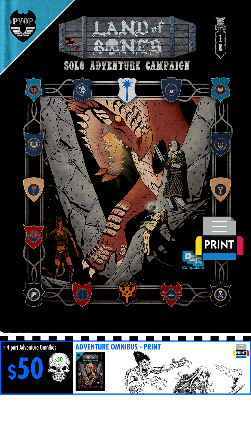 $50 - ADVENTURE OMNIBUS - PRINT