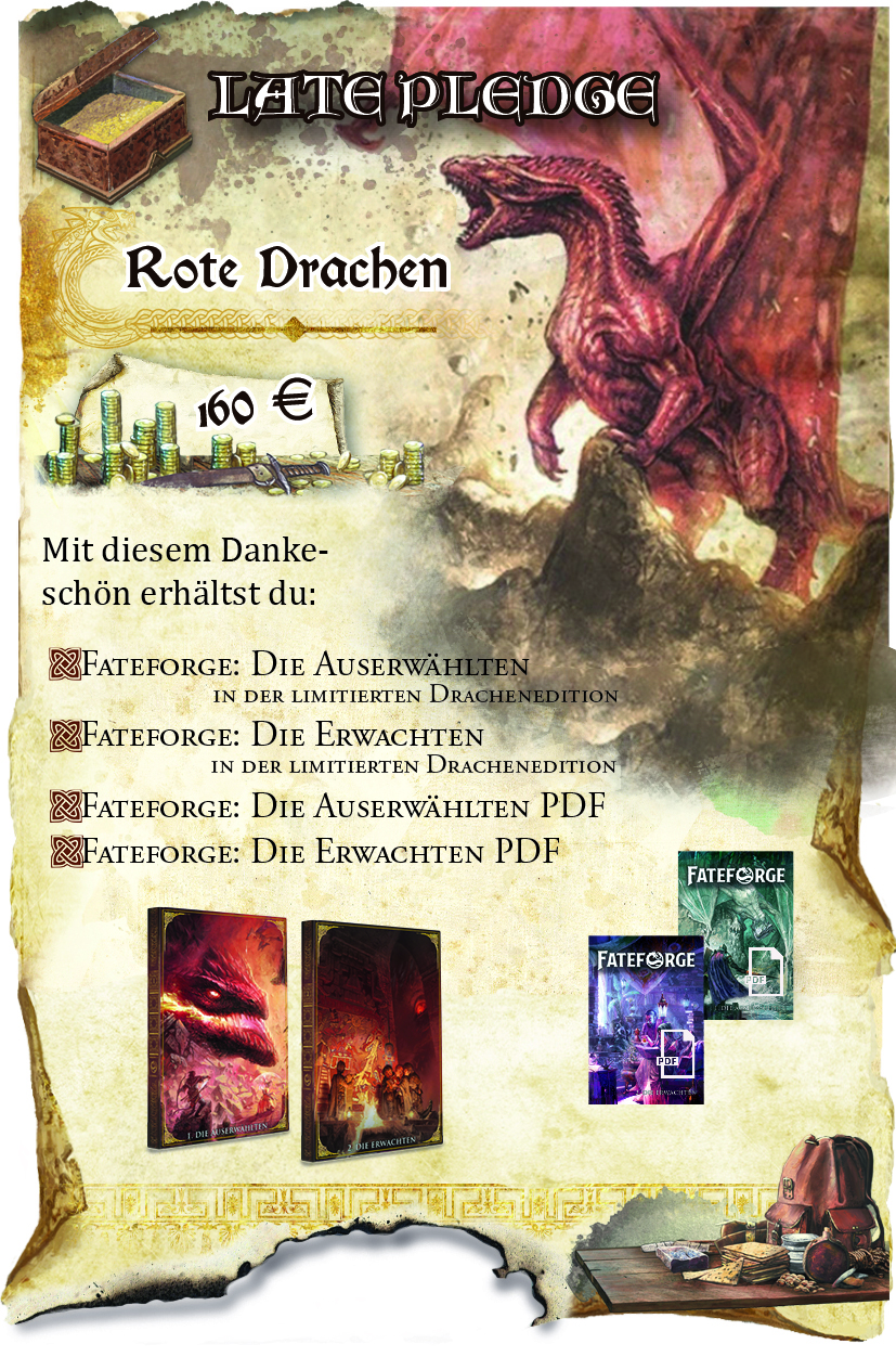 Roter Drache - Late Pledge