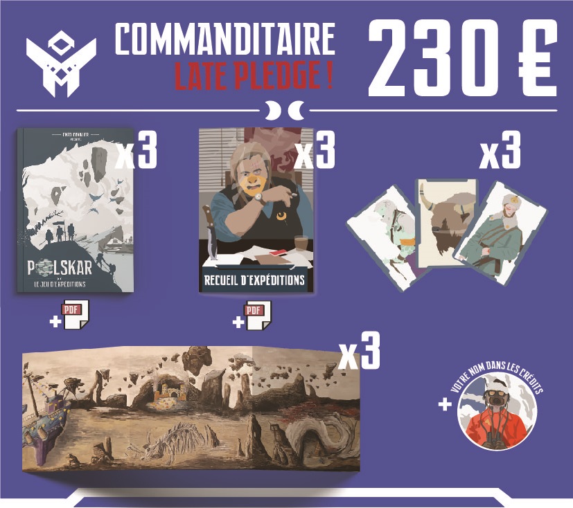 Commanditaire Late Pledge (Boutique)