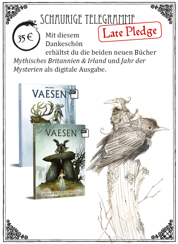 Schaurige Telegramme - Late Pledge