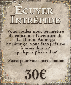 Écuyer Intrépide - Accès aux options