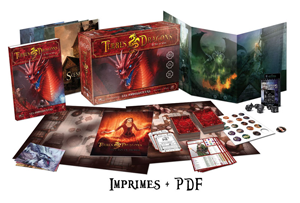 La boîte Terres-Dragons en versions imprimée et numérique