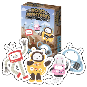 Robo Junkyard + Stickers!