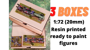 3 boites - 1/72ème (20mm) - Version PHYSIQUE