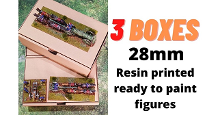 3 boites - 28mm - Version PHYSIQUE