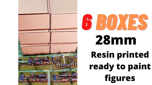 6 boites - 28mm - Version PHYSIQUE