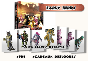 Early Birds : La boîte d'initiation Opération Hot Dog + Ex libris offerts