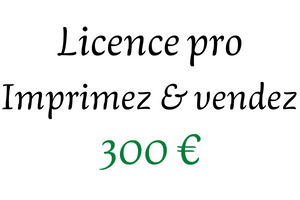 LICENSE PRO impression 3D