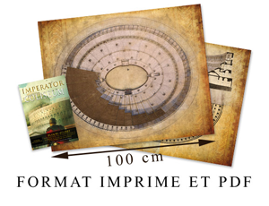 LP-Double plan géant du Colisée et long scénario Jouets du cirque