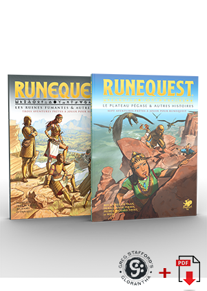 Les ruines fumantes + le plateau Pégase + PDFs
