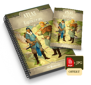 atlas des explorateurs + livret
