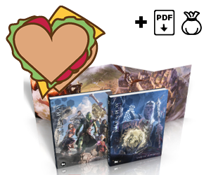 Offre gros coeur sandwich et jeu de rôle Rôle'n Play