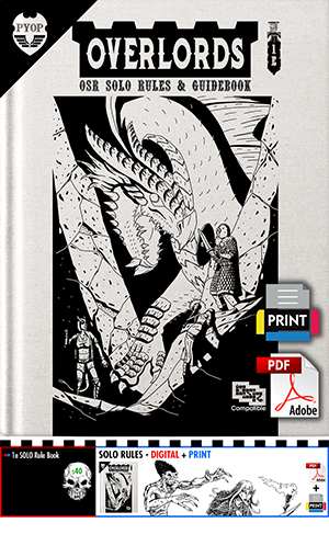 $40 - SOLO RULEBOOK - PRINT + DIGITAL