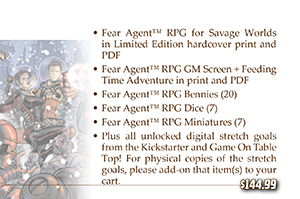 Everything Fear Agent™ RPG!