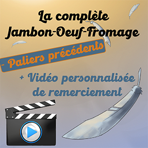 La complète jambon-œuf-fromage