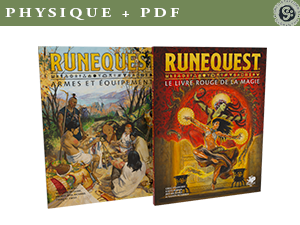 2 suppléments : Armes & équipements + Le livre rouge de la magie