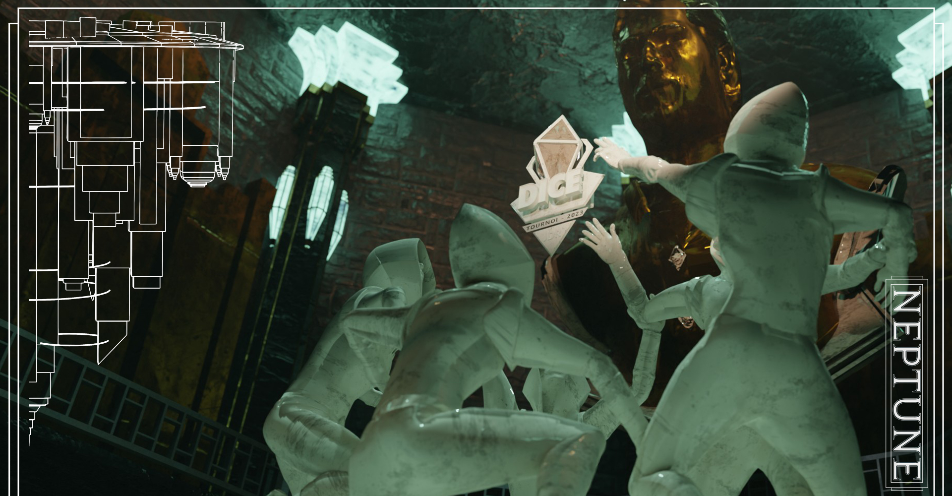 background Le DICE 2023 : Bienvenue à Neptune